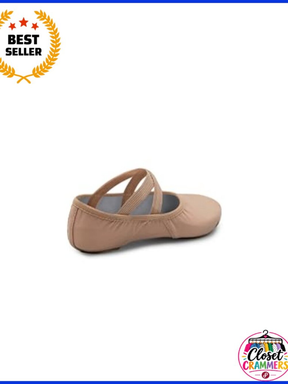 Capezio Hanami Canvas Split Sole Ballet Dance Shoes Flats - Picture 2 of 6